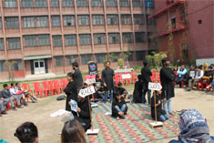 St. Mark’s Sr. Sec. Public School, Meera Bagh - Street Plays by Atelier Theatre Group : Click to Enlarge