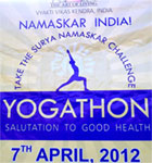 St. Mark's students in Yogathon
