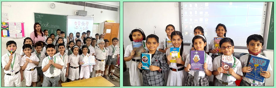 St. Mark's School, Meera Bagh - Activities by Bookworm Club : Classes I to V : Click to Enlarge
