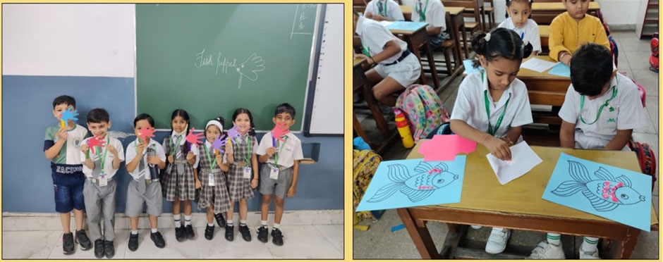 St. Mark's School, Meera Bagh - Activities by Hobby Club : Classes I to V : Click to Enlarge