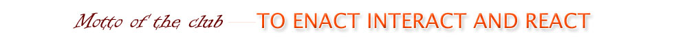 SMS Sr., Meera Bagh - Spot Light Drama Society - Motto of the Club : To Enact Interact and React SMS Sr., Meera Bagh - Spot Light Drama Society - Motto of the Club : To Enact Interact and React