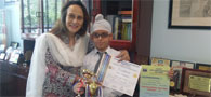 St. Mark's Sr. Sec. Public School, Meera Bagh - Table Tennis Champ : Click to Enlarge