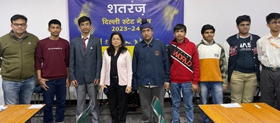 St. Marks Sr. Sec. Public School - Our Students shine at the State Chess Games 2023 : Click to Enlarge