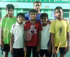 St. Mark's Sr. Sec. School, Meera Bagh - Inter Zonal Badminton Tournament (2014-15) : Click to Enlarge