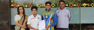 St. Mark's Sr. Sec. Public School, Meera Bagh - UPCA U–14 Cricket Team : Clck to Enlarge