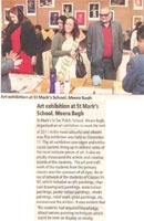 St. Mark's School, Meera Bagh, Delhi - Media Coverage