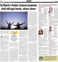 St. Mark's School, Meera Bagh, Delhi - Media Coverage