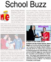 St. Mark's School, Meera Bagh, Delhi - Media Coverage