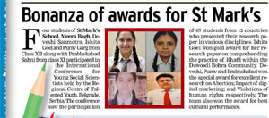 St. Mark's School, Meera Bagh, Delhi - Media Coverage