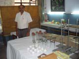 St. Mark's Meera Bagh - Setting up the Apparatus for Class VII - First Half, Day 1 : Click to Enlarge