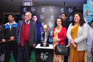 St. Mark's School, Meera Bagh - World Cup Trophy unveiled : Click to Enlarge