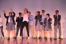 St. Mark's School, Meera Bagh - Mr. Gautam Bhattacharyya, Deputy Head of Mission, Embassy of Sweden attends the event - Forever Friends in honour of our friends from Ebba Petterssons Privatskolan, Gothenborg, Sweden : Click to Enlarge