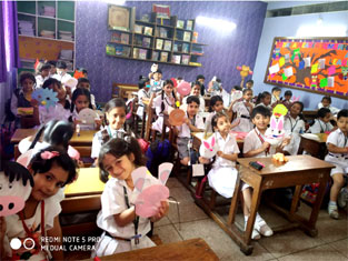 St. Mark's School, Meera Bagh - Earth Day celebrated : Click to Enlarge