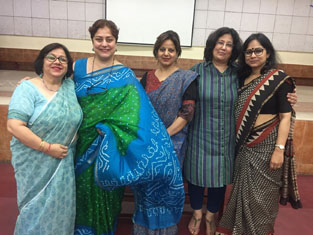 St. Mark's School, Meera Bagh - Teachers attend Capacity Building Workshop : Click to Enlarge