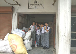 St. Mark's School, Meera Bagh - We contribute for the victims of the flood affected states : Click to Enlarge