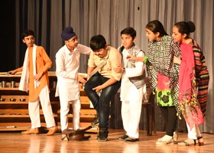 St. Mark's School, Meera Bagh - Inter Class Hindi Play Competition for Classes VII and IX : Click to Enlarge