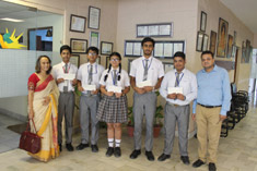 St. Mark's School, Meera Bagh - Our students shine at various Inter School competitions : Click to Enlarge