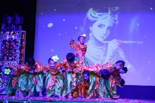 St. Mark's School, Meera Bagh - Janamashtami Celebrations in school : Click to Enlarge