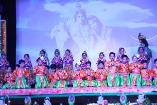 St. Mark's School, Meera Bagh - Janamashtami Celebrations in school : Click to Enlarge