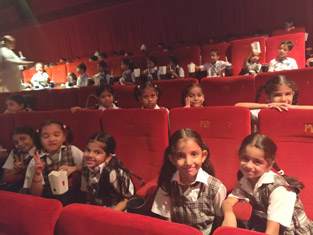 St. Mark's School, Meera Bagh - Movie time for kids : Click to Enlarge