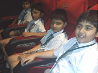 St. Mark's School, Meera Bagh - Movie time for kids : Click to Enlarge