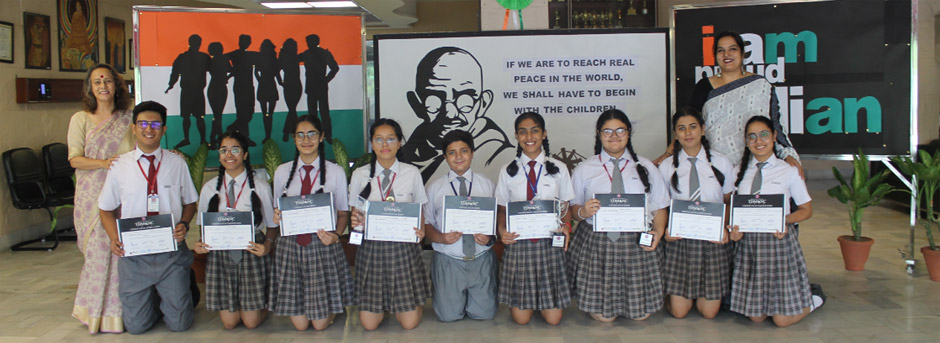 St. Mark's School, Meera Bagh - Excellent performance at MUNs : Click to Enlarge