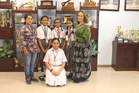 St. Mark's School, Meera Bagh - Scholarships for our Skating Champs : Click to Enlarge