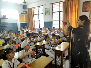 St. Mark's School, Meera Bagh - Wednesdays are, indeed, wonderful : Click to Enlarge