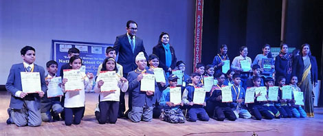 St. Mark's School, Meera Bagh - Students excel in National Talent Olympiad : Click to Enlarge