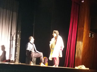 St. Mark's School, Meera Bagh - Theatre for the members of Atoot Bandhan : Click to Enlarge