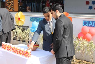 St. Mark's School, Meera Bagh - Farewell to students of Class XII : Click to Enlarge