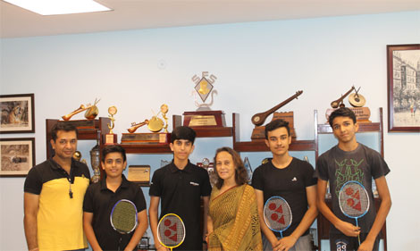 St. Mark's School, Meera Bagh - Excellent performance at the Zonal Badminton Championships : Click to Enlarge