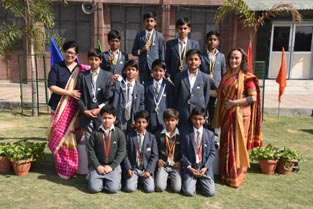 St. Mark's School, Meera Bagh - Annual Sports Day for Juniors held : Click to Enlarge