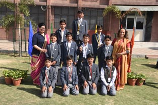 St. Mark's School, Meera Bagh - Annual Sports Day for Juniors held : Click to Enlarge