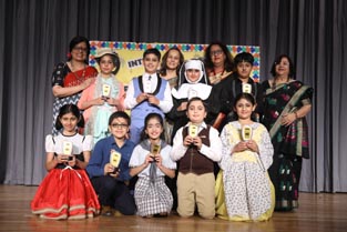 St. Mark's School, Meera Bagh - Students of Class V participate in Inter Class English Play Competition : Click to Enlarge
