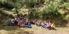 St. Mark's School, Meera Bagh - Rocksport Adventure Camp in Chail, Himachal Pradesh : Click to Enlarge