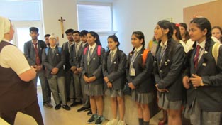 St. Mark's School, Meera Bagh - Our Principal, Ms. A. Aggarwal, leads the delegation to Zilina, Slovakia : Click to Enlarge