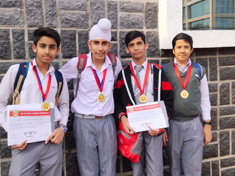 St. Mark's School, Meera Bagh - After the International Robotics Zonal Competition, time for the nationals for our young robotics enthusiasts : Click to Enlarge