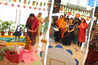 St. Mark's School, Meera Bagh - Diwali celebrated with fervour : Click to Enlarge