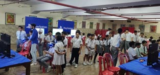 St. Mark's School, Meera Bagh - Our badminton champs qualify to play in the National Championships : Click to Enlarge