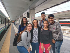 St. Mark's School, Meera Bagh - We attend International Friendship Week at Trieste, Italy : Click to Enlarge