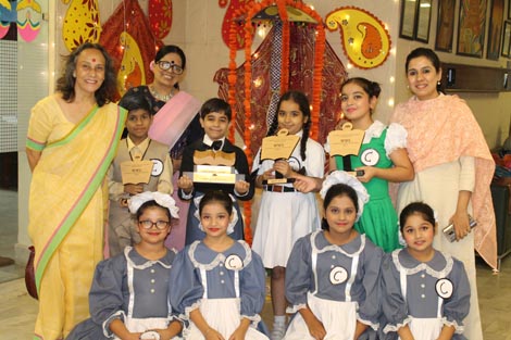 St. Mark's School, Meera Bagh - Spectacular performance @ Wonderful World of Literature : Click to Enlarge