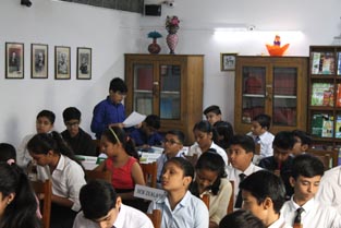 St. Mark's School, Meera Bagh - Intra School MUN organised : Click to Enlarge