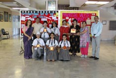St. Mark's School, Meera Bagh - Sanskrit Saptah celebrated : Click to Enlarge
