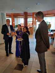 St. Mark's School, Meera Bagh - Our delegation visits Slovakia : Click to Enlarge