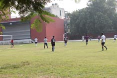 St. Mark's School, Meera Bagh - Football Match with our Alumni : Click to Enlarge
