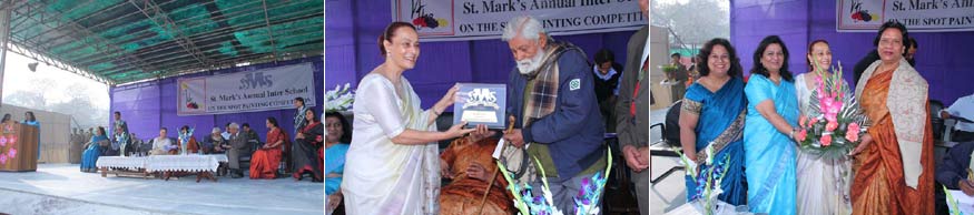 SMS, Janakpuri - XII Annual Inter School On The Spot Painting Competition