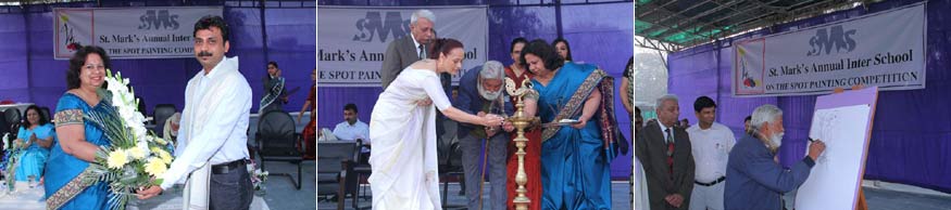 SMS, Janakpuri - XII Annual Inter School On The Spot Painting Competition