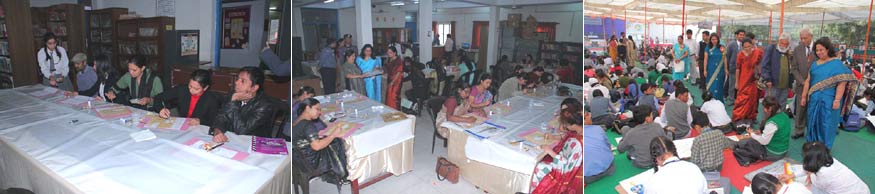 SMS, Janakpuri - XII Annual Inter School On The Spot Painting Competition