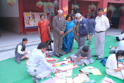 SMS, Janakpuri - XII Annual Inter School On The Spot Painting Competition : Click to Enlarge